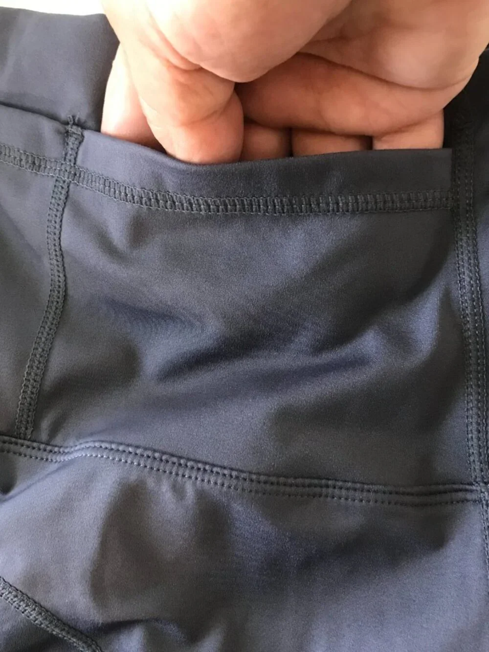 Lululemon Fast and Free Nulux Leggings Women M Gray Reflective Dot Athleisure